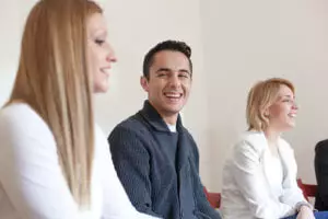 group therapy at an addiction treatment center