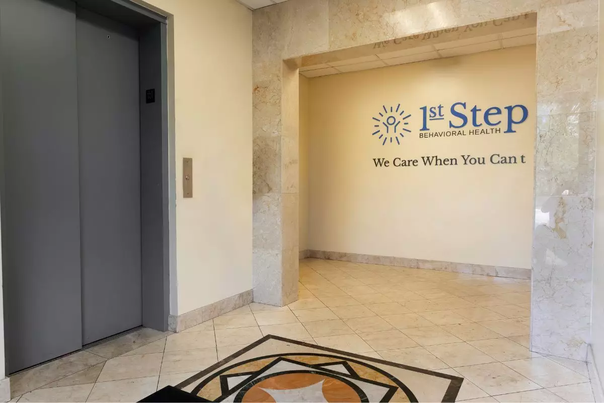 entry way at 1st step's inpatient drug and alcohol rehab in Florida