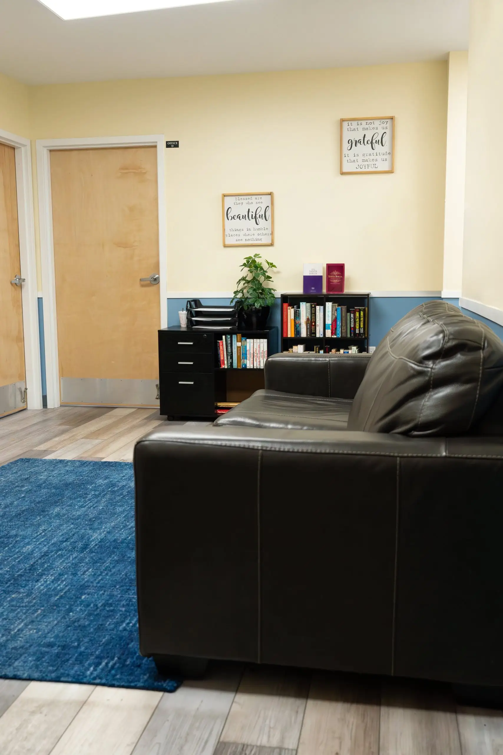 couch for individual therapy