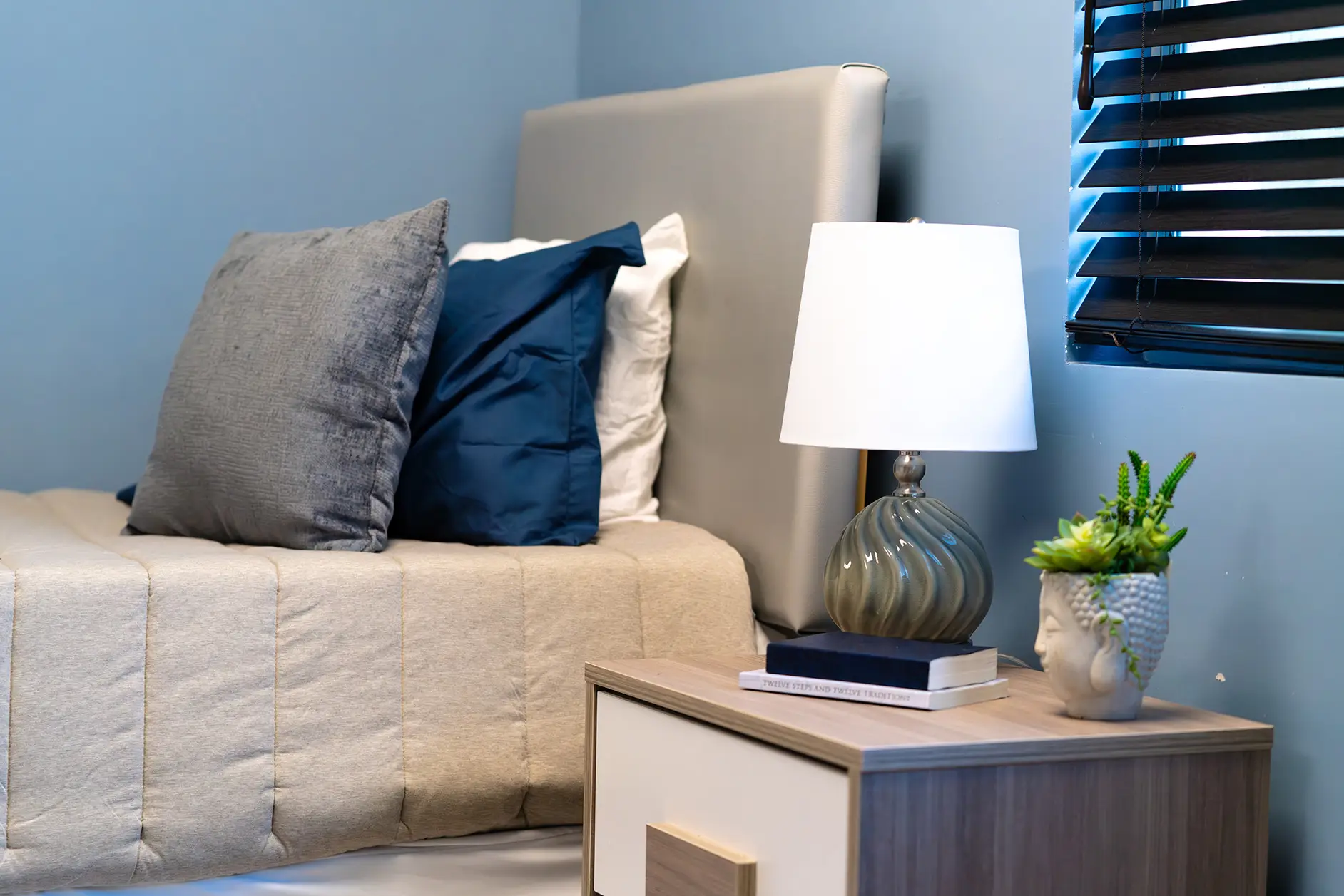 bedroom with nightstand